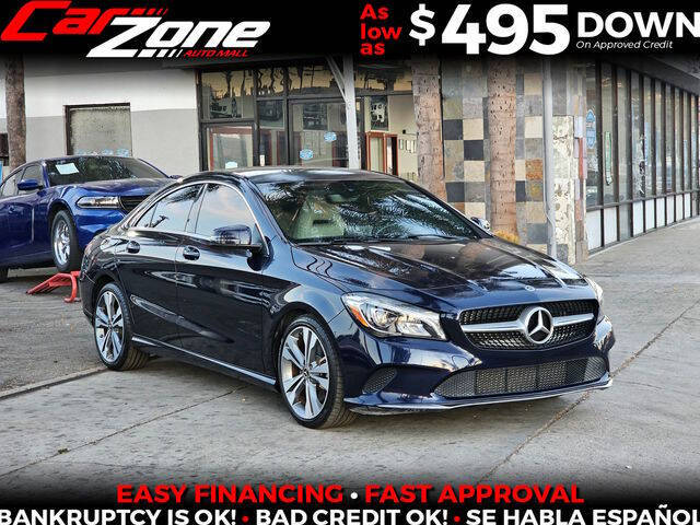 2018 Mercedes-Benz CLA for sale at Carzone Automall in South Gate CA