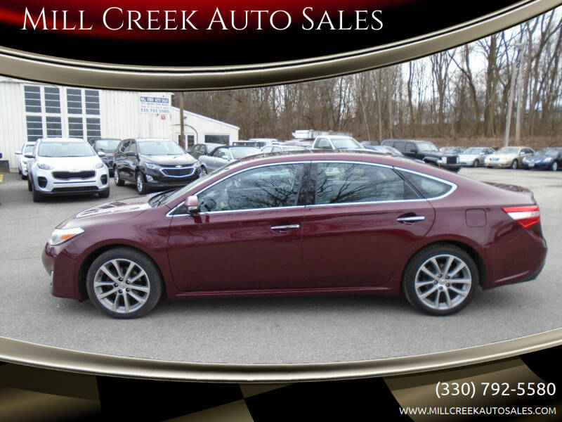 2015 Toyota Avalon for sale at Mill Creek Auto Sales in Youngstown OH
