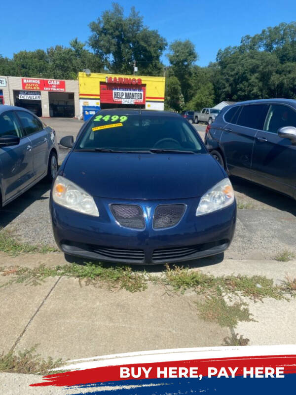 2009 Pontiac G6 for sale at Marino's Auto Sales in Laurel DE