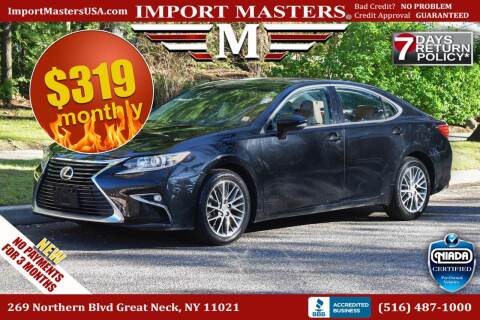 2016 Lexus ES 350 for sale at Import Masters in Great Neck NY
