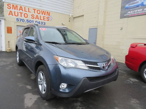 2013 Toyota RAV4 for sale at Small Town Auto Sales in Hazleton PA