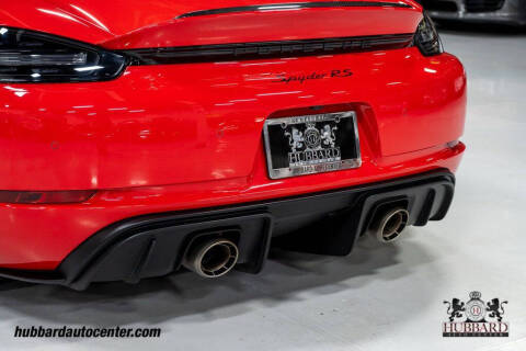 2025 Porsche 718 Boxster Spyder RS