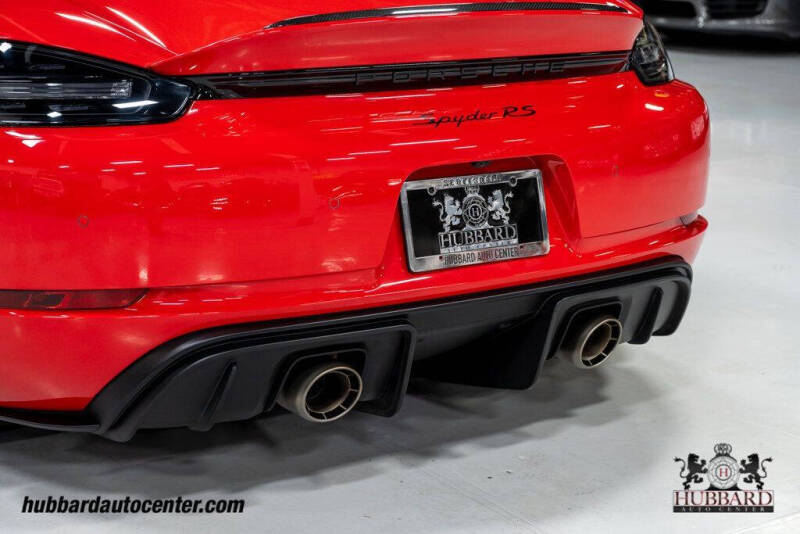 2025 Porsche 718 Boxster Spyder RS