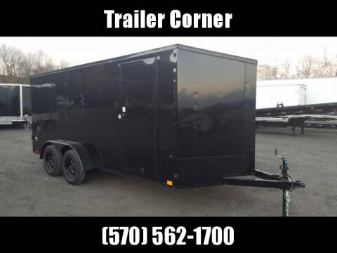 2021 Look Trailers STLC 7X16 - BLACKED OUT - RAMP