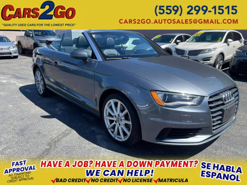 2015 Audi A3 for sale at Cars 2 Go in Clovis CA