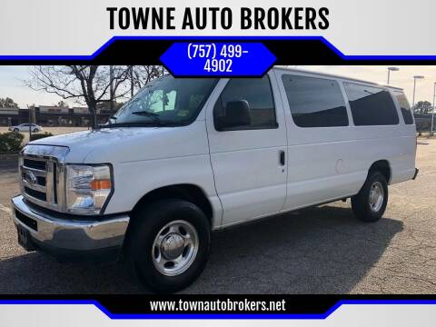 2013 Ford E-Series Wagon for sale at TOWNE AUTO BROKERS in Virginia Beach VA