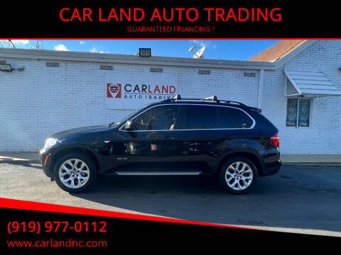 2013 BMW X5 for sale at CAR LAND  AUTO TRADING in Raleigh NC