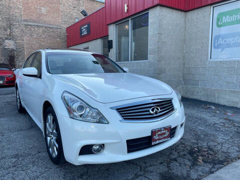 2011 Infiniti G37 Sedan for sale at Alpha Motors in Chicago IL