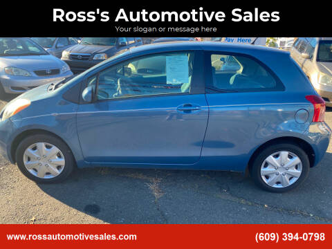 2008 Toyota Yaris for sale at Ross's Automotive Sales in Trenton NJ