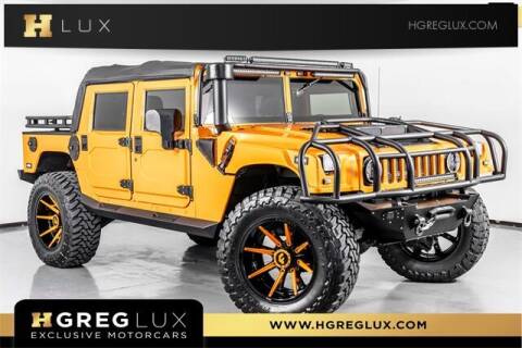 2002 HUMMER H1 for sale at HGREG LUX EXCLUSIVE MOTORCARS in Pompano Beach FL