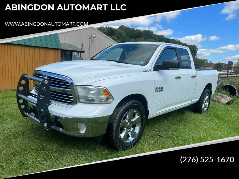 2015 RAM Ram Pickup 1500 for sale at ABINGDON AUTOMART LLC in Abingdon VA