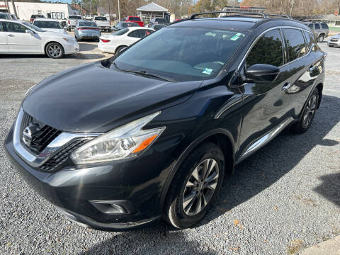 2016 Nissan Murano for sale at LAURINBURG AUTO SALES in Laurinburg NC