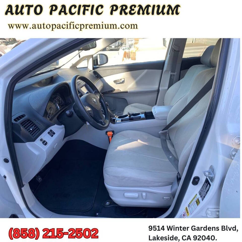 2010 Toyota Venza for sale at Auto Pacific Premium in Lakeside, CA