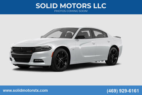 2021 Dodge Charger for sale at SOLID MOTORS LLC in Garland TX