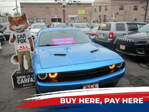2015 Dodge Challenger for sale at ALL Luxury Cars in New Brunswick NJ