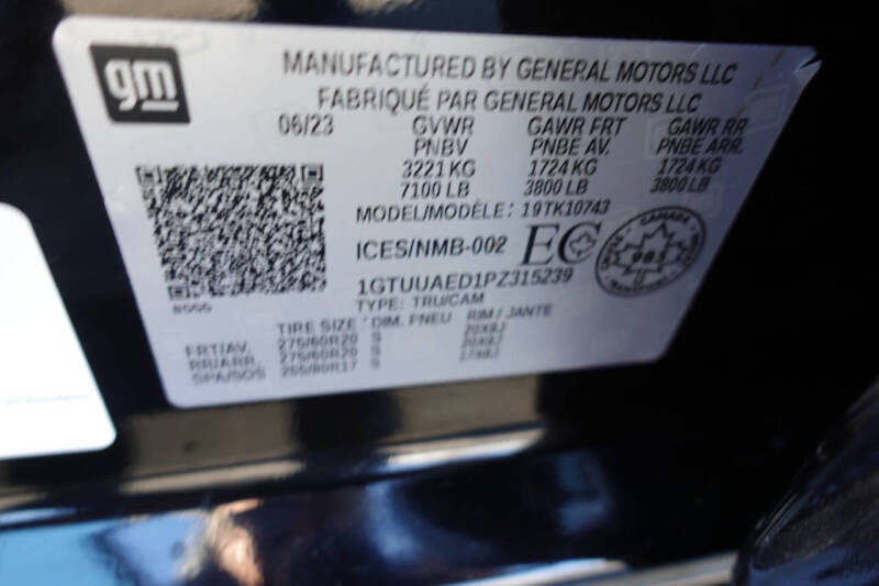 2023 GMC Sierra 1500 Pro