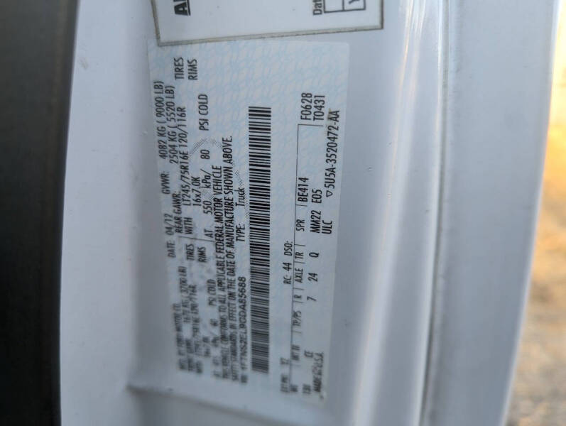 2012 Ford E-Series E-250