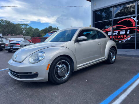 2013 Volkswagen Beetle for sale at ERBI MOTORS LLC in Jacksonville FL