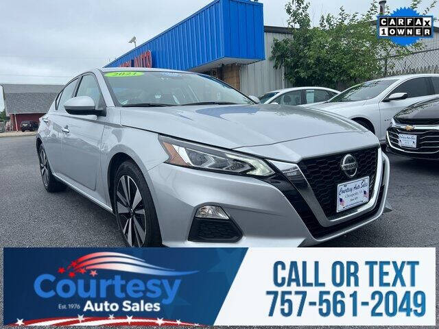 2021 Nissan Altima for sale at Courtesy Auto Sales in Chesapeake VA