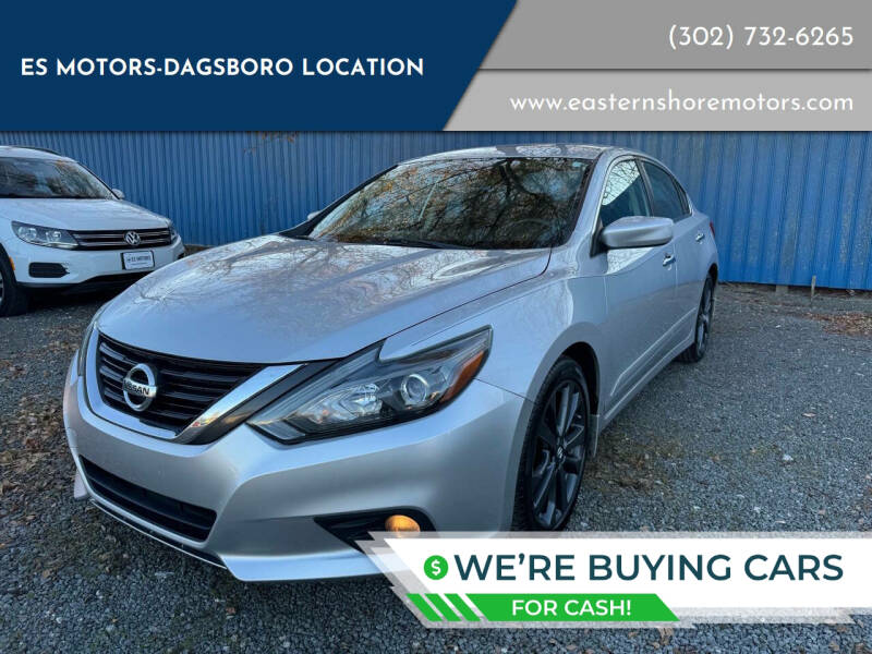 2016 Nissan Altima for sale at ES Motors-DAGSBORO location in Dagsboro DE