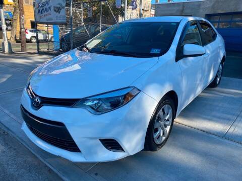 2015 Toyota Corolla for sale at DEALS ON WHEELS in Newark NJ