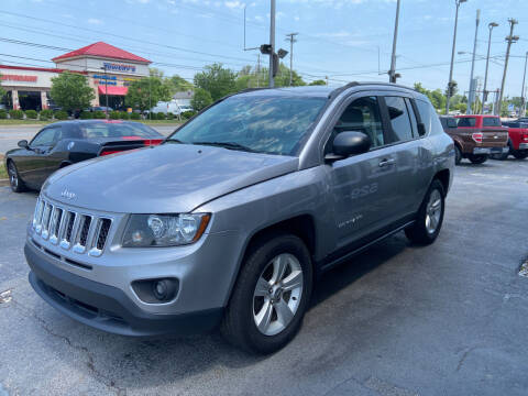 2016 Jeep Compass for sale at Martins Auto Sales in Shelbyville KY