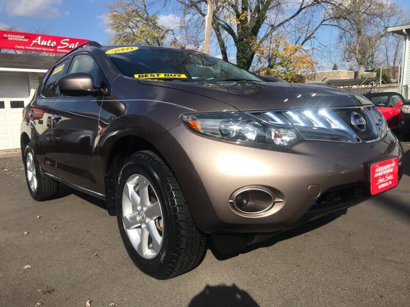 2009 Nissan Murano for sale at Alexander Antkowiak Auto Sales Inc. in Hatboro PA