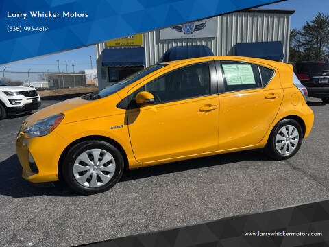 2014 Toyota Prius c for sale at Larry Whicker Motors in Kernersville NC
