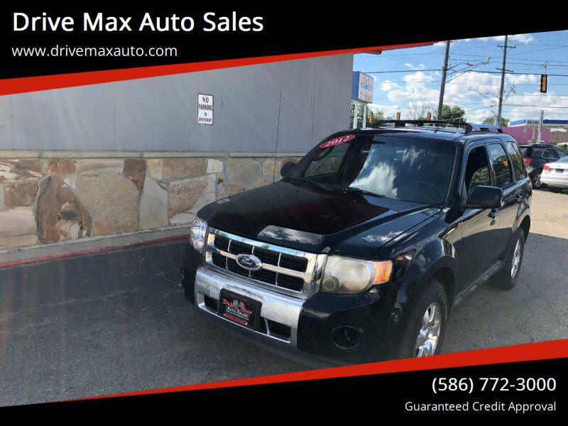 2012 Ford Escape for sale at Drive Max Auto Sales in Warren MI
