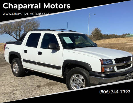 2004 Chevrolet Avalanche for sale at Chaparral Motors in Lubbock TX
