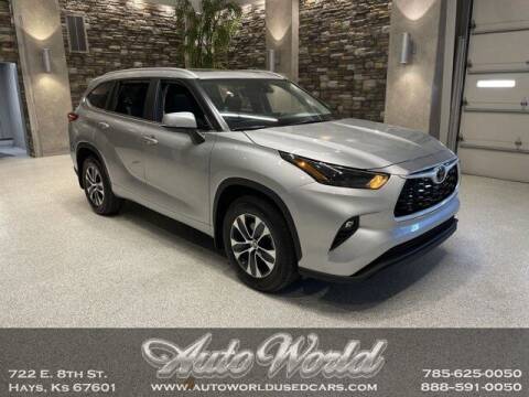 2023 Toyota Highlander for sale at Auto World Used Cars in Hays KS