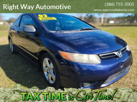 2007 Honda Civic for sale at Right Way Automotive in Lake City FL