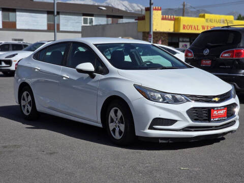 2016 Chevrolet Cruze for sale at PLANET AUTO SALES in Lindon UT