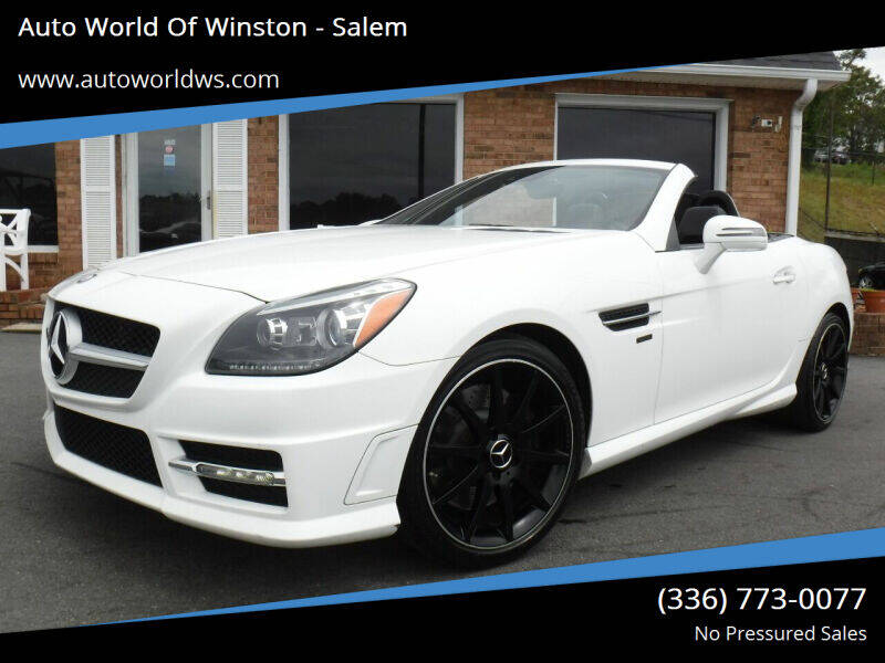 2014 Mercedes-Benz SLK for sale at Auto World Of Winston - Salem in Winston Salem NC