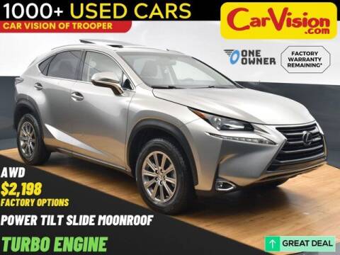 2017 Lexus NX 200t for sale at Car Vision of Trooper in Norristown PA
