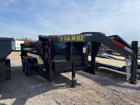 2024 US BUILT  - Gooseneck Dump Trailer - 14 for sale at LJD Sales in Lampasas TX