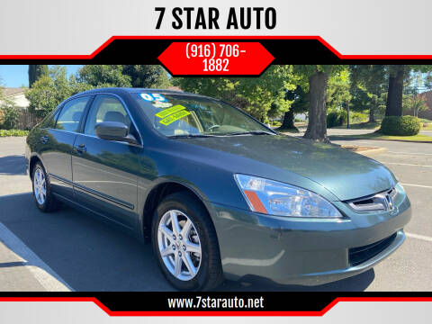 2004 Honda Accord for sale at 7 STAR AUTO in Sacramento CA