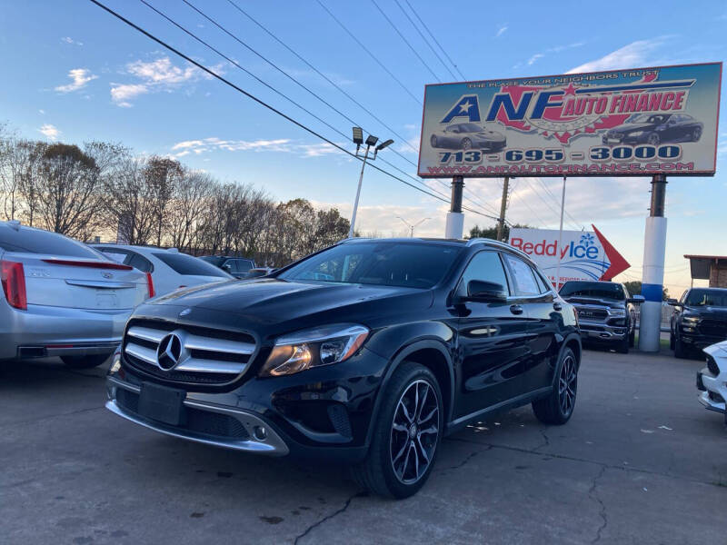 2017 Mercedes-Benz GLA for sale at ANF AUTO FINANCE in Houston TX