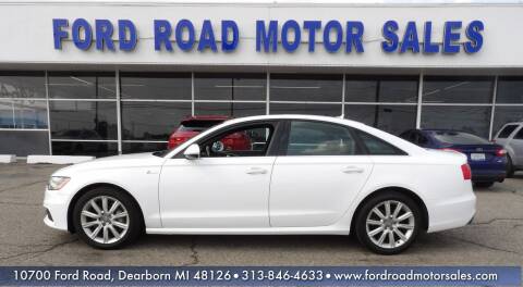 2013 Audi A6 for sale at Ford Road Motor Sales in Dearborn MI