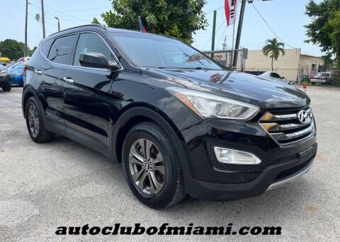 2013 Hyundai Santa Fe Sport for sale at AUTO CLUB OF MIAMI, INC in Miami FL