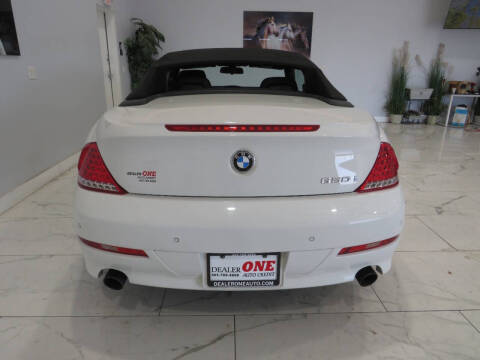 2010 BMW 6 Series 650i