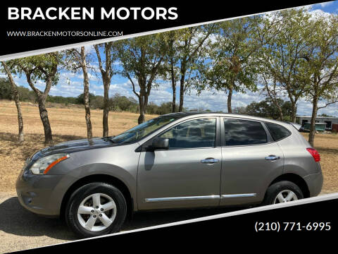 2013 Nissan Rogue for sale at BRACKEN MOTORS in San Antonio TX