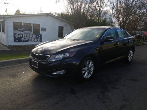 2011 Kia Optima for sale at TR MOTORS in Gastonia NC