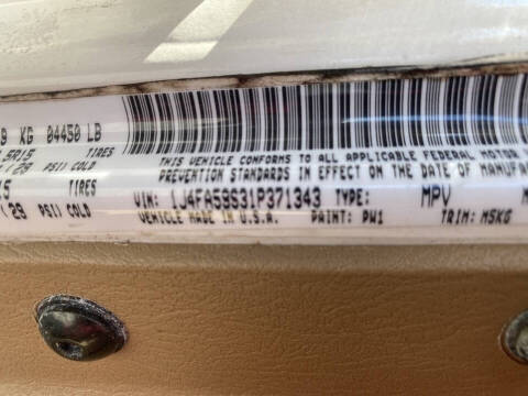 2001 Jeep Wrangler Sahara