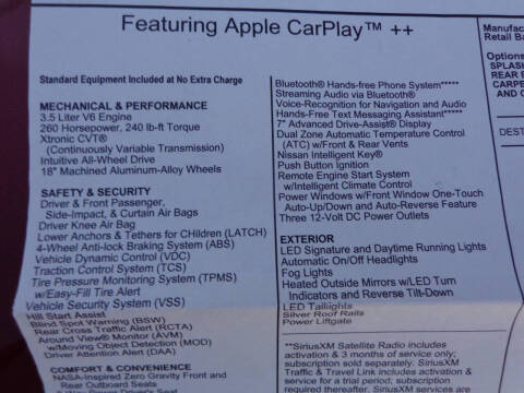 2017 Nissan Murano SL