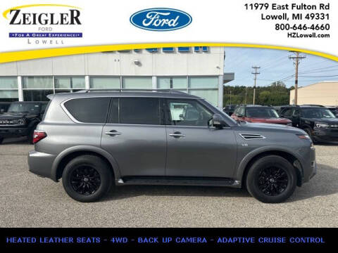 2022 Nissan Armada for sale at Zeigler Ford of Plainwell in Plainwell MI