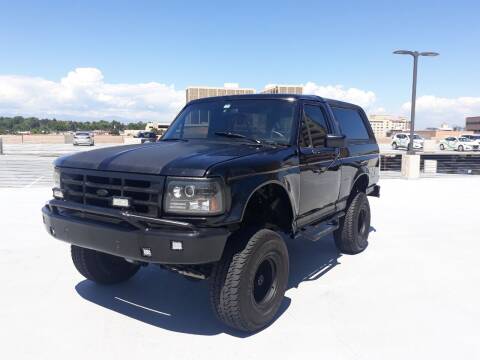 1990 Ford Bronco for sale at Pammi Motors in Glendale CO