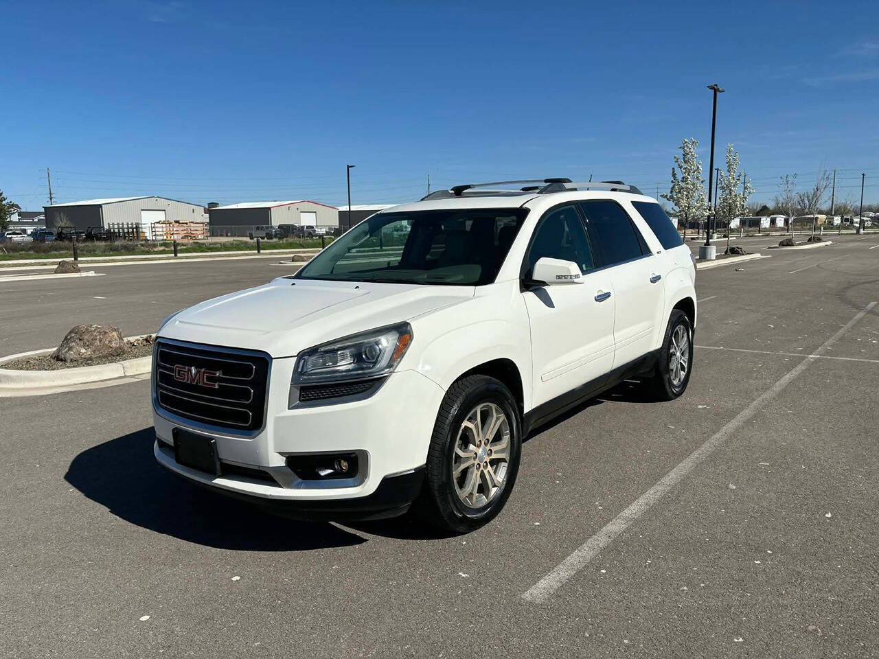 White 2013 GMC Acadia SLT-2 SLT-2 4dr SUV 1