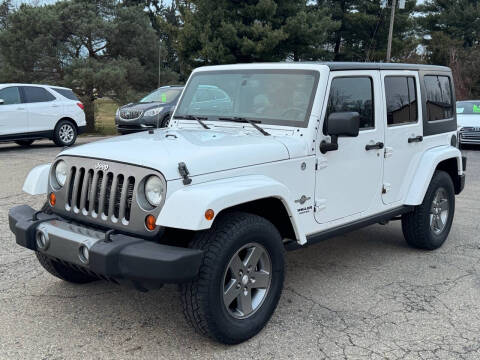 2013 Jeep Wrangler Unlimited for sale at Thompson Motors in Lapeer MI