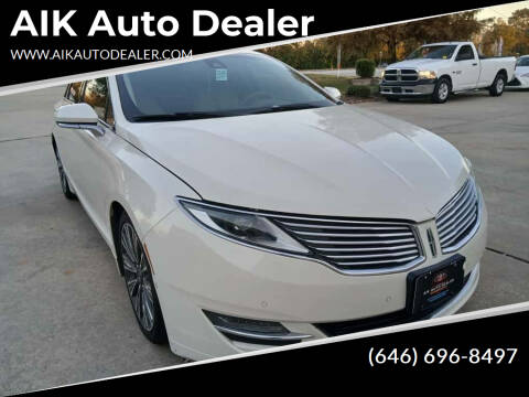 2015 Lincoln MKZ Hybrid Black Label